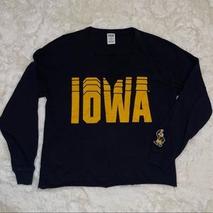 Victoria’s Secret/PINK Iowa Hawkeyes V-Cut Sweatshirt